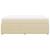 Pat box spring cu saltea, crem, 140x200 cm, textil GartenMobel Dekor