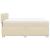 Pat box spring cu saltea, crem, 140x200 cm, textil GartenMobel Dekor