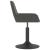 Scaun de bar, gri închis, catifea GartenMobel Dekor