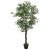 Arbore ficus artificial 756 de frunze 150 cm verde GartenMobel Dekor