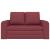 Pat canapea 60cm Roșu Vin țesătură GartenMobel Dekor