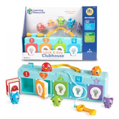 Joc cu cheite - Animalutele vesele PlayLearn Toys