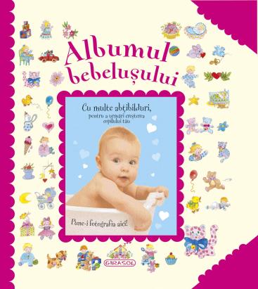 Albumul bebelusului (roz) PlayLearn Toys