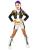 Costum de carnaval K-Pop Demon Hunters - Rumi Golden Classic PlayLearn Toys