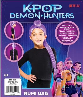 Peruca K-Pop Demon Hunters - Rumi PlayLearn Toys