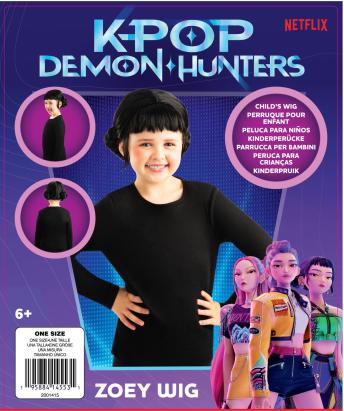 Peruca K-Pop Demon Hunters - Zoey PlayLearn Toys