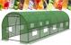 Sera de gradina, tip tunel cu cadru metalic, 300x800cm, verde, 24mp Household NewTrend