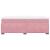 Pat box spring cu saltea, roz, 80x200 cm, catifea GartenMobel Dekor