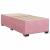 Pat box spring cu saltea, roz, 80x200 cm, catifea GartenMobel Dekor