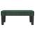 Bancuta pentru Dormitor, Verde închis 70 x 30 x 30 cm Catifea GartenMobel Dekor