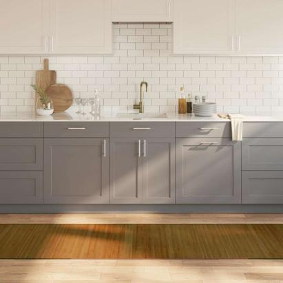 Covor dreptunghiular, maro, 70x300 cm, bambus GartenMobel Dekor