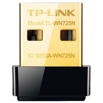 Nano Adaptor USB Wireless N150 TP-LINK TL-WN725N, 150Mbps TL-WN725N SafetyGuard Surveillance