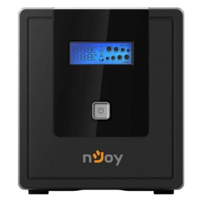 UPS 1000VA/600W, Afisaj LCD cu ecran tactil, 4 x prize Schuko -  NJOY Cadu 1000 SafetyGuard Surveillance
