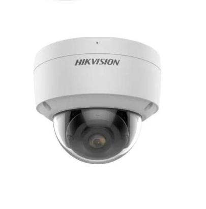 Cameră supraveghere ColorVu IP Dome 2 Megapixeli Lentilă 2.8mm PoE Slot Card Microfon Hikvision DS-2CD2127G2-SU28C SafetyGuard Surveillance