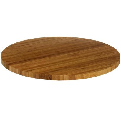 Platou servire rotativ 5Five Bambou din bambus natural, diametru 35 cm, maro Household NewTrend