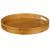 Tava servire rotunda 5Five din bambus si MDF, diametru 40 cm, maro natur Household NewTrend