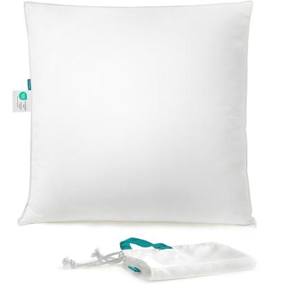 SONGMICS Perna cu suprafata moale, 80x80 cm, umplutura 1500 g, alb Household NewTrend