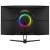 Monitor LED Gaming Curbat 32 inch OptimX MT32J, Full HD 1920x1020 VGA, HDMI, Slim, RGB Light NewTechnology Media