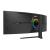 Monitor LED Gaming Curbat 49 inch OptimX MT49j, Double Full HD 3840 x 1080, 144Hz, 2x HDMI, 2x DisplayPort, No Frame, RGB Light NewTechnology Media