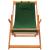 Scaune de plajă pliante, 2 buc., verde, material textil GartenMobel Dekor