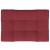 Pernă pentru paleți, roșu vin, 120 x 80 x 12 cm, țesătură GartenMobel Dekor