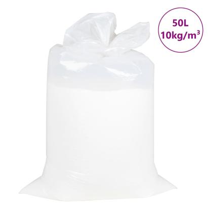 Umplere cu sacul de fasole, EPS 50 L, alb, 10 kg/m³ GartenMobel Dekor