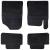 Covor pentru mașină 4 pcs Negru TPE GartenMobel Dekor
