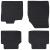Covor pentru mașină 4 pcs Negru TPE GartenMobel Dekor