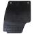 Covor pentru mașină 4 pcs Negru Cauciuc GartenMobel Dekor