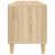 Comodă TV, stejar sonoma, 100x34,5x44,5 cm, lemn prelucrat GartenMobel Dekor