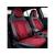 Huse scaune auto universale fractionate Premium cu tetiera fata incorporata negru cu visiniu Cod: HNG-C509-4 Automotive TrustedCars