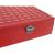 Cutie pentru bijuterii, cu oglinda, rosu, 25.5x25.5x9 cm GartenVIP DiyLine