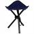 Scaun pliabil gradina, camping, pescuit, albastru, max 100 kg, 28x28x28 cm, Springos GartenVIP DiyLine