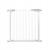Poarta, grilaj, de siguranta, protectie copii, inchidere automata, metalica, alb, 76/85x76 cm, Springos GartenVIP DiyLine