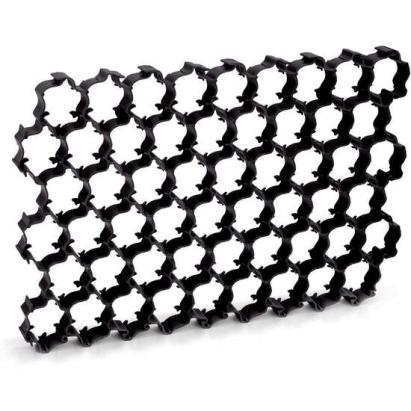 Grilaj plastic pentru parcari auto, negru, 60x40x3.3 cm, set 5 piese, 1.1 mp, Prosperplast GartenVIP DiyLine