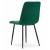 Scaun bucatarie/living, Artool, Turin, catifea, metal, verde si negru, 44.5x53x88.5 cm GartenVIP DiyLine