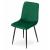 Scaun bucatarie/living, Artool, Turin, catifea, metal, verde si negru, 44.5x53x88.5 cm GartenVIP DiyLine