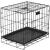 Cusca pentru animale de companie, Springos, metal, plastic, pliabila, negru si argintiu, 60x42x50 cm GartenVIP DiyLine