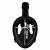 Masca snorkeling cu tub, Trizand, neagra, sistem antiaburire, suport camera, marime S/M GartenVIP DiyLine