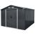 Casuta/magazie/sopron de gradina pentru depozitare unelte, metal, antracit, 301x303x214 cm, Strend Pro GartenVIP DiyLine