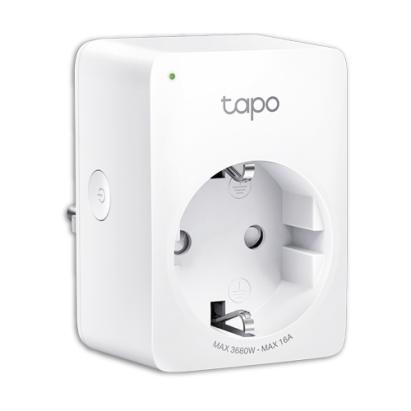 Priza smart Wi-Fi, Monitorizare consum energie - TP-Link Tapo TapoP110M SafetyGuard Surveillance
