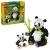 LEGO Animale salbatice: Familia de ursi panda Quality Brand