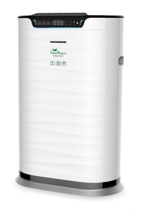 Purificator de aer Heinner HPA-600WIFI, CADR 600m³/h, 42~72m ², Control tactil cu display, Control WIFI, Telecomanda, Filtru HEPA H11, Generator ioni negativi, Senzor PM 2.5, Alb SafetyGuard Surveillance