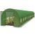 Sera de gradina, tip tunel cu cadru metalic, 500x1000cm, verde, 50mp, usa cu cadru metalic Household NewTrend