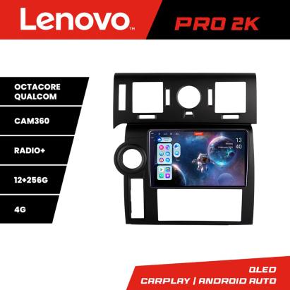 Navigatie Hummer H2 2002-2008 Lenovo 8 core QLED 2K 12+256 360 Android Waze USB Navigatie Internet Youtube Radio CarStore Technology