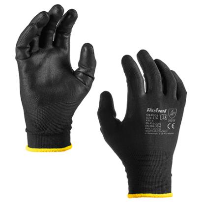 Manusa lucru, poliuretan, marime 8 / M, set 12 bucati, Rebel SafetyGuard Surveillance