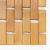 Covor antiderapant din bambus pentru baie, lamele verticale, 50x80 cm, maro natur Household NewTrend