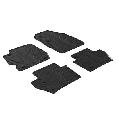 Set covorase auto din cauciuc Ford Ka+ 09.2017- (Manual), Negru, Gledring, 4 buc. AutoDrive ProParts