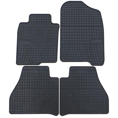 Set covorase auto din cauciuc Nissan Navara 2016-, presuri BestAutoVest, negre, 4 buc. AutoDrive ProParts