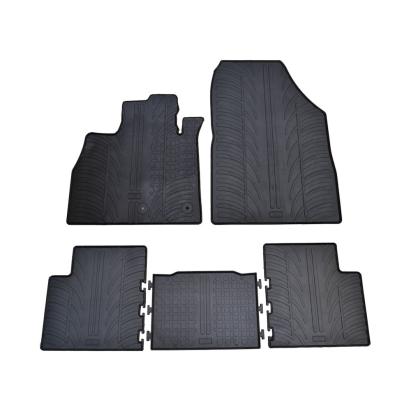 Set covorase auto din cauciuc Renault Scenic 4 11.2016- (Manual), Negru, Gledring, 5 buc. AutoDrive ProParts